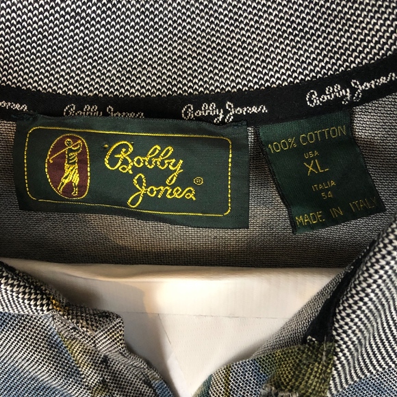 Bobby Jones VINTAGE Italian Artwork Golf Polo -XL - Picture 8 of 8